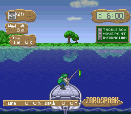 Super Fishing - Big Fight (Japan) In game screenshot